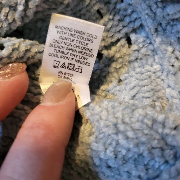 NWT Maurices Women's Blue Sweater - Picture 9 of 10